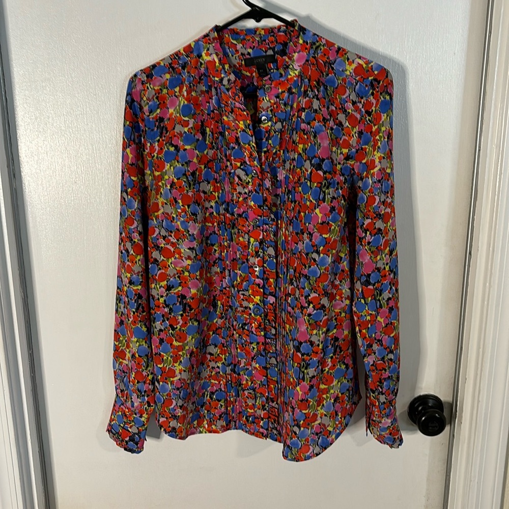 J. Crew button down blouse size 6 tall